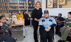 Balıkesir'de bedensel engelli dernek üyesine polis üniforması sürprizi