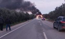 Bursa'da tankerle çarpışan otomobildeki 1 kişi öldü, 1 kişi yaralandı