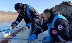 Kırklareli'nde yasak olmasına rağmen baraj gölüne serilen ağ ekiplerce toplandı