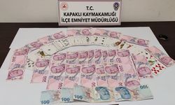 Tekirdağ'da kumar oynayan 5 kişiye para cezası kesildi