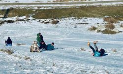 Ağrı’da karın tadını çocuklar çıkardı