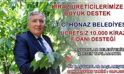 Başkan Kepenek’ten Honazlı kiraz üreticilerine büyük destek