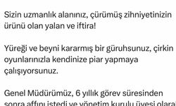 Başkan Şerifoğulları, “Genel müdürümüz, yönetim kurulu üyesi olarak hizmetlerine devam ediyor”