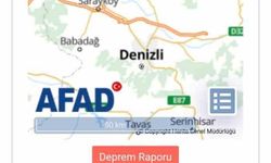 Denizli’de 4.0 şiddetinde deprem meydana geldi