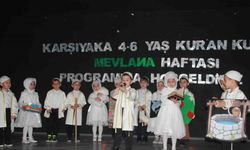 Ordu’da minikler Hz. Mevlana’yı anlattı