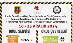 Polis ve jandarmadan okul çevrelerine ve servis araçlarına yönelik denetim