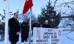 Şehit Davut Bilgin’in mezarını ziyaret ettiler