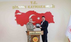 Tuğgeneral Kiper’den, Kaymakam Karali’ye ziyaret