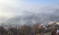 Tunceli’ye çöken sis, görsel şölen oluşturdu