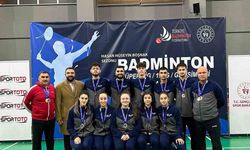 Türkiye Badminton Federasyonu Süper Ligine Erzincan Kulüpleri damga vurdu