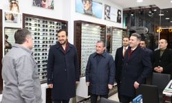 AK Parti İstanbul İl Başkan Adayı Abdullah Özdemir'den Sultanbeyli'de esnaf ziyareti