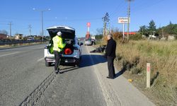 Bursa'da otomobille çarpışan motosiklet sürücüsü öldü