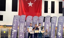 Gelibolulu sporcu Okçuluk Salon Federasyon Kupası'nda Türkiye ikincisi oldu