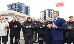 Hayatını kaybeden Edirne Göç İdaresi Müdürlüğü personeli Akça'nın ismi sokağa verildi