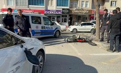 Aksaray’da otomobil ile motosiklet çarpıştı: 1 yaralı