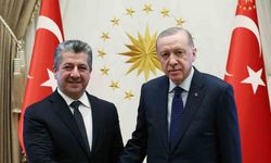 Cumhurbaşkanı Erdoğan,  IKBY Başbakanı Mesrur Barzani’yi kabul etti