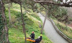 Giresun Kalesi’nde arama-kurtarma eğitim gerçekleştirildi