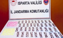 Isparta’da jandarmadan 2024’te 43 uyuşturucu operasyonu