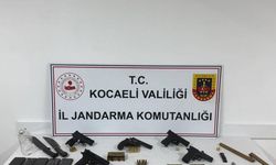 Kocaeli merkezli silah kaçakçılığı operasyonu: 22 gözaltı