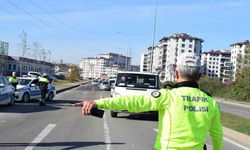 Ordu’da bir haftada yaklaşık 17 bin araç ve sürücüsü denetlendi