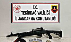 Tekirdağ’da silah ve uyuşturucu madde ele geçirildi