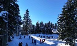 Yılbaşı tatilinde Ilgaz Dağı’na tatilci akını