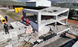 Balıkesir'de deprem tatbikatı yapıldı