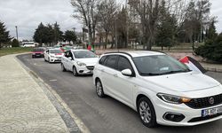 Kırklareli'nde İsrail'in Gazze'ye yönelik saldırıları protesto edildi