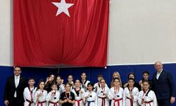 Kırklareli'nde okul sporları tekvando turnuvası yapıldı