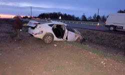 Kırklareli'nde takla atan otomobildeki 1 kişi öldü, 1 kişi yaralandı