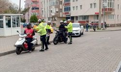 Lüleburgaz'da polis ekipleri trafik denetimi yaptı