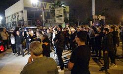 Adana’da ABD konsolosluğu önünde İsrail protestosu