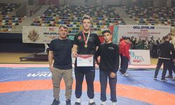 Afyonkarahisarlı sporcu altın madalya kazandı