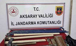 Aksaray’da kaçak kazı yapan 5 şahıs suçüstü yakalandı