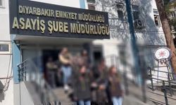Batman’dan Diyarbakır’daki nevruza yankesicilik için gelen 5’i hamile kadın 14 şüpheli çaldıkları 19 telefonla yakalandı