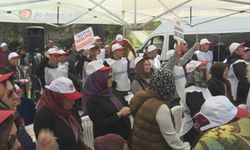 HİZMET-İŞ Sendikası işten çıkarılan işçiler için Altındağ Belediyesi önünde direniş çadırı açtı