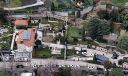 İBB Başkanı Ekrem İmamoğlu’nun gözaltına alındığı evindeki hareketlilik havadan görüntülendi