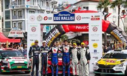 Marmaris Ege Rallisi tamamlandı, kupalar sahiplerini buldu