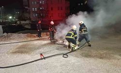 Şanlıurfa’da seyir halindeki otomobil alev alev yandı