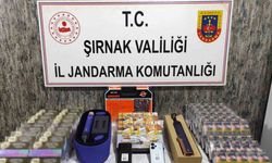 Şırnak’ta kaçakçılık operasyonlarında 44 kişiye işlem yapıldı