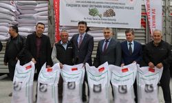 Sivrihisarlı çiftçilere yüzde 50 hibeli nohut tohumluğu desteği verildi