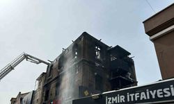 Tarihi çarşıda korkutan yangın
