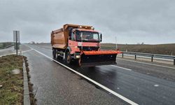 Tekirdağ’da beklenen kar yağışı başladı