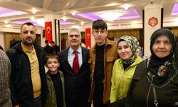 Vali Çelik, şehit aileleri ile bir araya geldi