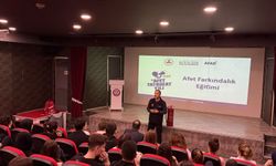 AFAD lise öğrencilerine afet farkındalık eğitimi verdi