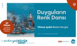 Ressam Yılmaz Aydın’ın “Duyguların Renk Dansı” sergisi OSM’de