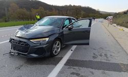 Bilecik'te otomobille çarpışan motosikletteki genç sürücü öldü
