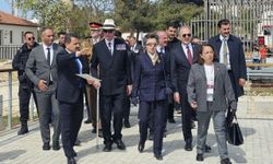 Birleşik Krallık Kraliyet Prensesi Anne, Seddülbahir Kalesi'ni ziyaret etti
