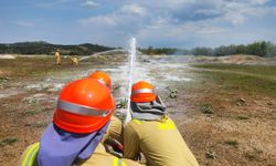 Kırklareli'nde yangın sezonu işbaşı eğitimi düzenlendi