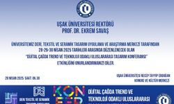 9 ülkeden akademisyen ve sanatçılar Uşak Üniversitesi’nin uluslararası tasarım konferansında buluşuyor